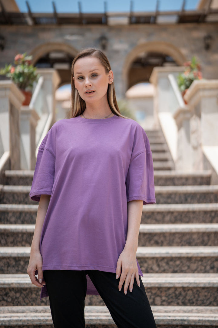 Dropped shoulder Tee
