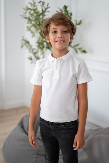 Half-slevees Polo shirt