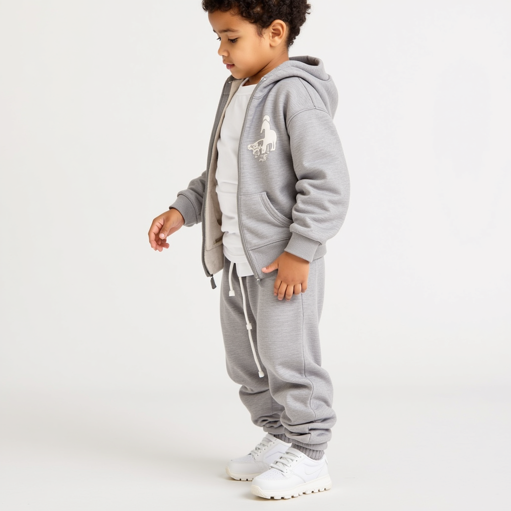Grey sweatpants for kids